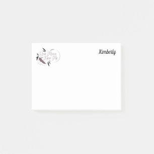 New Moon New Me 4x3 Post It Post-it Notes