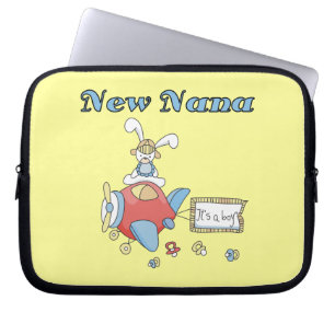 New Nana of Boy Airplane Gifts Laptop Sleeve