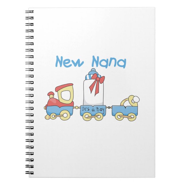 New Nana - Train Gifts Notebook (Front)