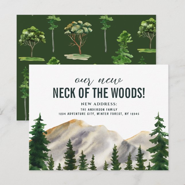 New Neck Of The Woods Mountains Postcard (Front/Back)