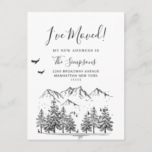 New Neck of the Woods Moving Announcement Postcard