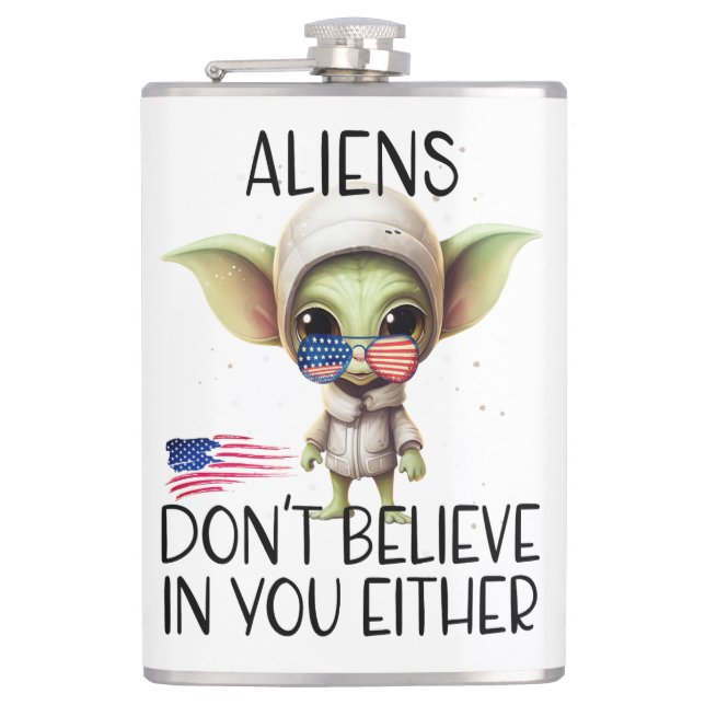 New Neighbour Energy Hip Flask (Front)