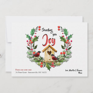 New Nest Holiday Greeting Card