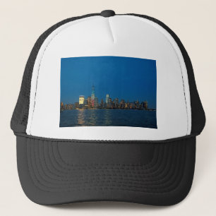 New night lights of New York City USA Trucker Hat