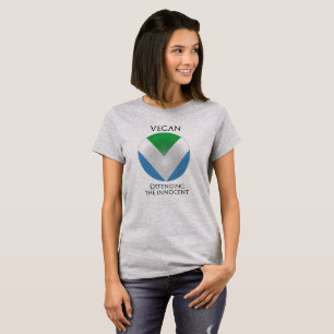 NEW OFFICIAL VEGAN FLAG: Shield of the Defender T-Shirt