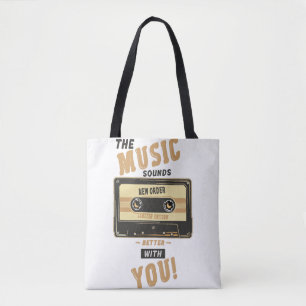 New Order - Cassette Tape Tote Bag