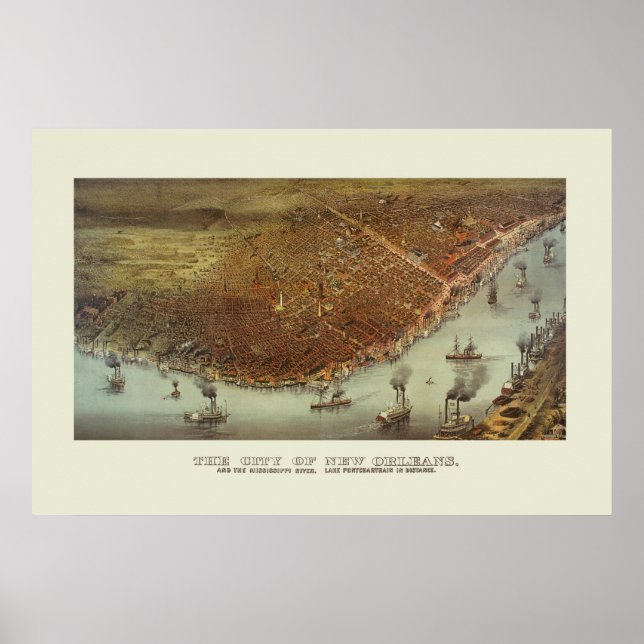 New Orleans 1885 Poster (Front)