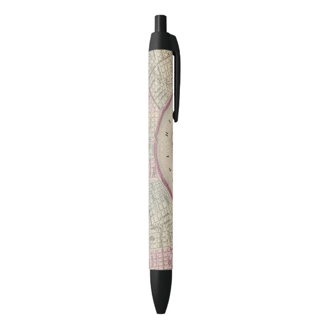New Orleans 3 Black Ink Pen (Bottom (Vertical))