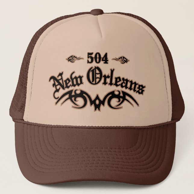 New Orleans 504 Trucker Hat (Front)
