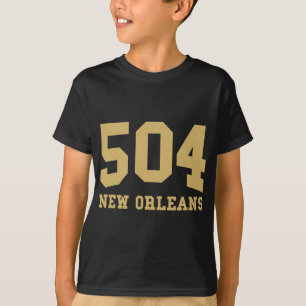 New Orleans Area Code 504 - Hometown Pride - Clic  T-Shirt