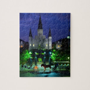 New Orleans at Night Jigsaw Puzzle