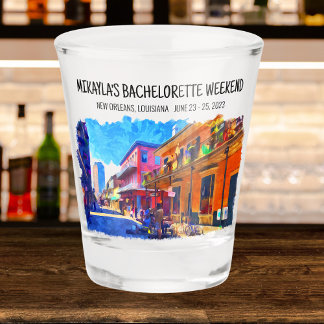New Orleans Bachelorette Weekend Shot glass