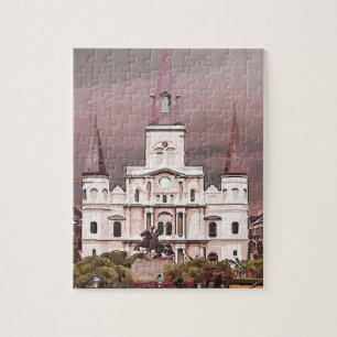 New Orleans Cathedral Jigsaw Puzzle