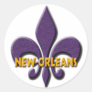 New Orleans Classic Round Sticker