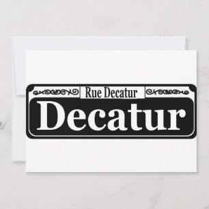 New Orleans Decatur St Sign