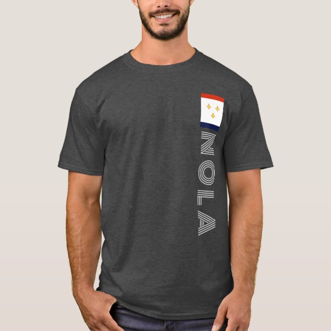 New Orleans flag T-Shirt (Front)