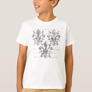 New Orleans Fleur-de-lis Kids' Light Shirt