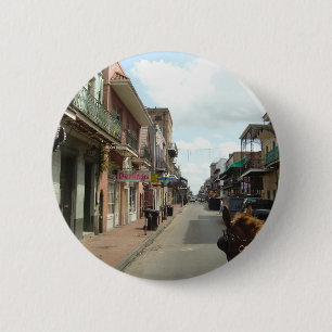 New Orleans French Quarter 2 Inch Round Button