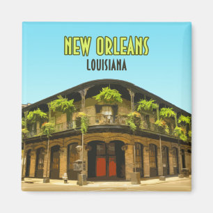 New Orleans French Quarter Louisiana Magnet