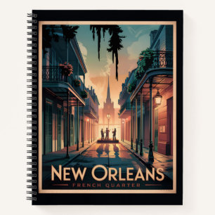 New Orleans French Quarter Notebook