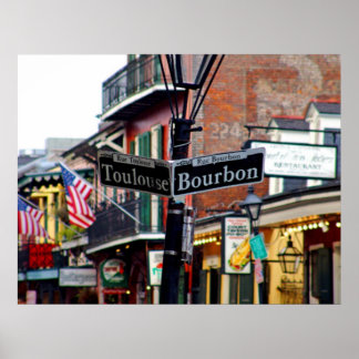 NEW ORLEANS FRENCH QUARTER POSTER