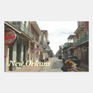 New Orleans French Quarter Sticker