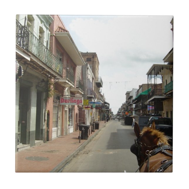 New Orleans French Quarter Tile (Front)