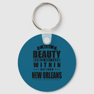 New Orleans - Funny D City Gift  Keychain