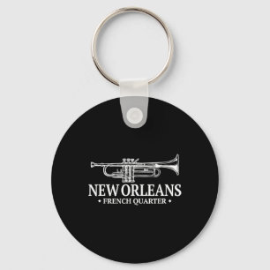 New Orleans Gifts And Tees Uni Mardi Gras Keychain