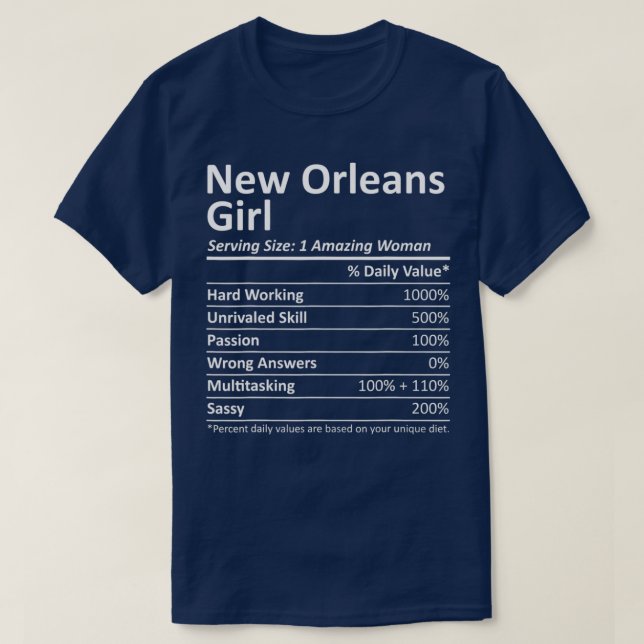 NEW ORLEANS GIRL LA LOUISIANA Funny City Home Root T-Shirt (Design Front)