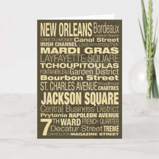 New Orleans Greeting Card