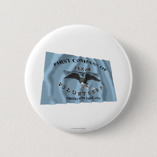 New Orleans Greys Flag 2 Inch Round Button