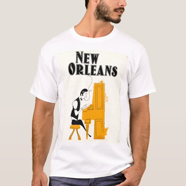 New Orleans Honky Tonk T-Shirt (Front)