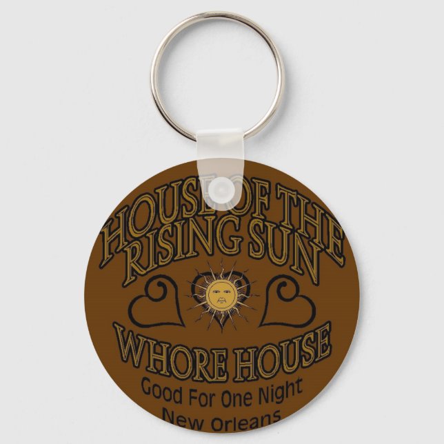 New Orleans House of the Rising Sun Tokin Keychain (Front)