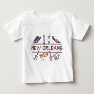 New-Orleans-ICONS- copy Baby T-Shirt