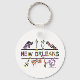 New-Orleans-ICONS- copy Keychain