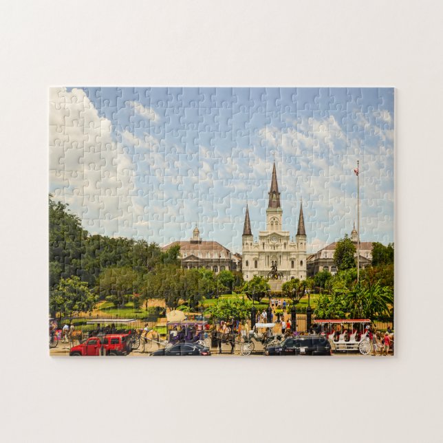 New Orleans Jackson Square. Jigsaw Puzzle (Horizontal)