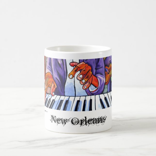 New Orleans Jazz Coffee Mug (Center)