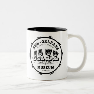 New Orleans Jazz Museum drum mug