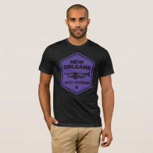 New Orleans Jazz Museum®Trumpet (purple) T-shirt