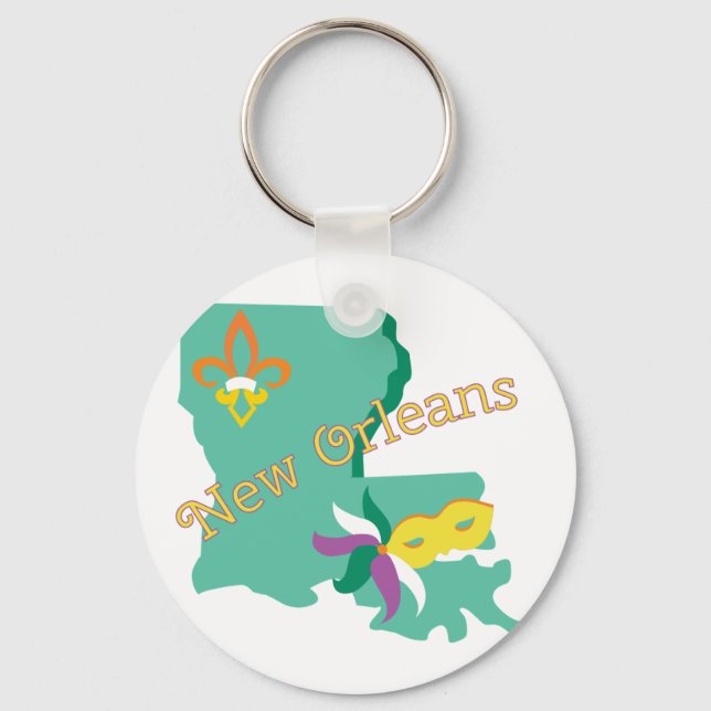 New Orleans Keychain (Front)