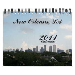 New Orleans, LA, 2011, Calendar