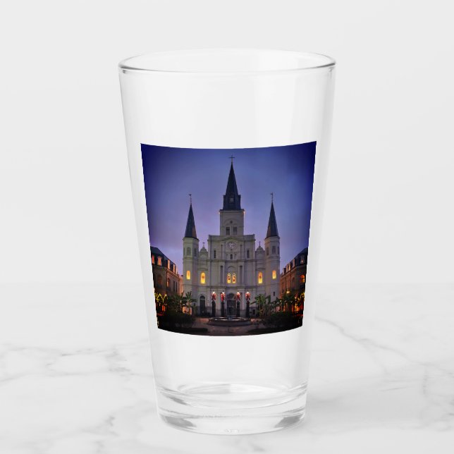 New Orleans, LA Cathedral Basilica, Jackson Square Glass (Front)
