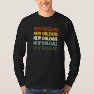 New Orleans Louisiana American La Usa Hometown Res T-Shirt