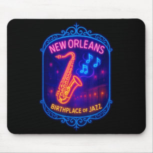 New Orleans, Louisiana, Birthplace Of Jazz  Mouse Pad