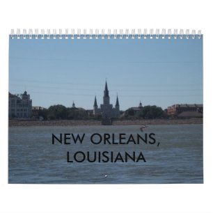 NEW ORLEANS, LOUISIANA CALENDAR
