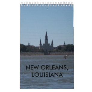 NEW ORLEANS, LOUISIANA CALENDAR