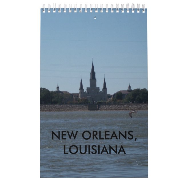 NEW ORLEANS, LOUISIANA CALENDAR (Cover)