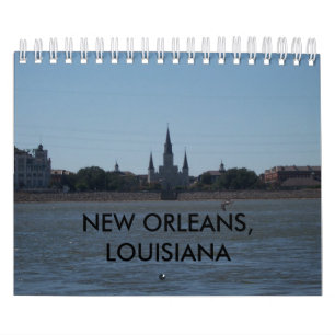 NEW ORLEANS, LOUISIANA CALENDAR