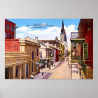 New Orleans Louisiana Chartres Street